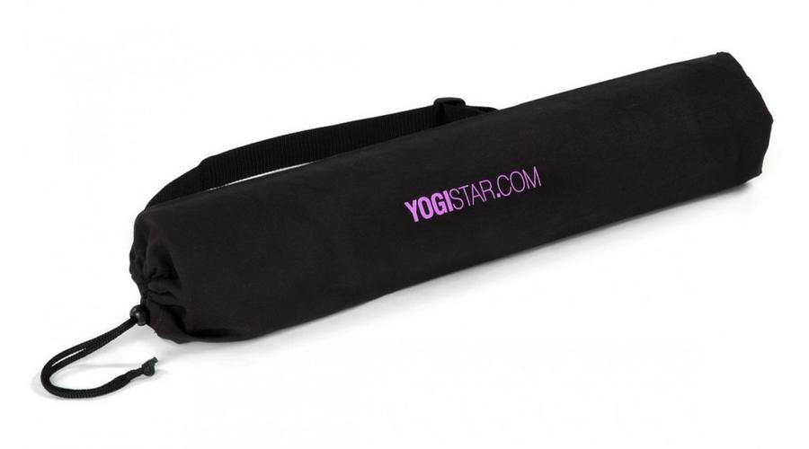 Husa Saltea Yoga Basic Bumbac Neagra - pentru saltele de 61 cm latime